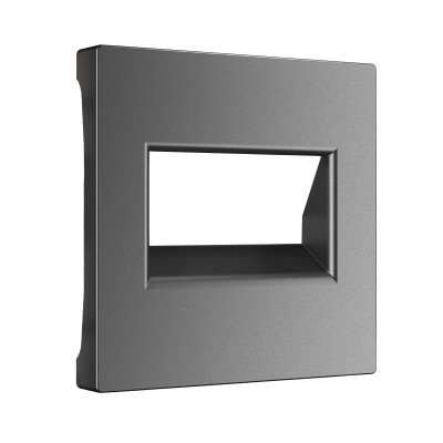 Werkel W1191164/ Накладка для двойной розетки Еthernet RJ-45 (графит матовый), a063114