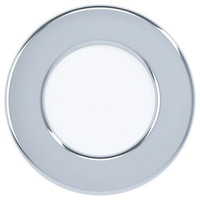 99208 Светодиод. встраив. светильник FUEVA 5, 2,7W (LED), ?86, ET26, IP44, 360lm, 4000K, сталь, хро