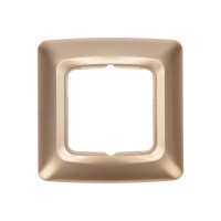 DEA Рамка 1-я горизонтальная Золотой Металлик KRANZ (1-20-240), KR-78-0315