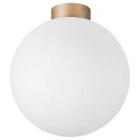 Lightstar 812033 (MX8131-1B-L ) Люстра GLOBO 1х40W E14 champagn gold/white (в комплекте)