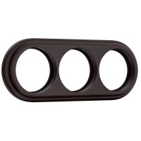 Werkel W0035226/ Рамка на 3 поста (венге) (RAMKA 03 WL15 M8), a050995