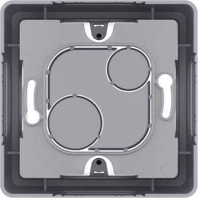 Legrand Коробка для накладного монтажа 1 пост - Legrand Inspiria - алюминий, 673982