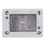 Vimar Коробка настенная для 3 модулей, серебро матовое, 09983.N Vimar Коробка настенная для 3 модулей, серебро матовое, 09983.N