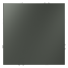 Заглушка VOLTUM S70 с суппортом, (титан), VLS080106