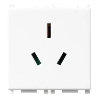 Vimar Розетка 2P+T 10A Австралийский стандарт, белая, 14261