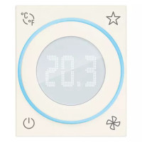 Vimar Термостат поворотный 2M KNX белый, 30571.B