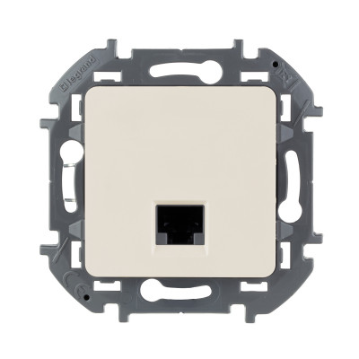 Legrand Розетка компьютерная RJ45 категория 5e UTP - Legrand Inspiria - слоновая кость, 673826