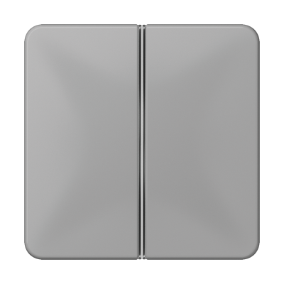 2-клавишная накладка для пульта КNX, серая, для серии СD, CD402TSAGR