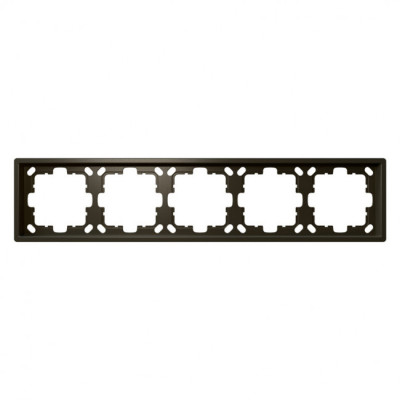 Рамка серия FD 5-ая, цвет Бронза, FD1005BR, Jasmart