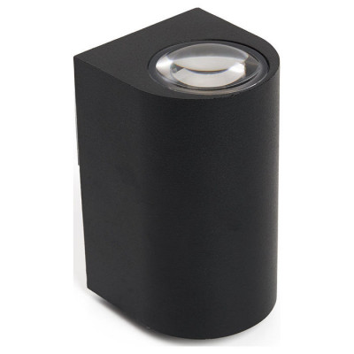 Светильник уличный светодиодный, 2*5W, 800Lm, 3000K, черный DH053, Feron 48477