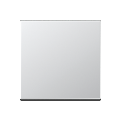 Одинарная клавиша для балансирных механизмов выключателей (кнопок), в комплекте с AS90HP (крепежный элемент), возможно IP44; дюропласт; алюминий; A500, A590AL