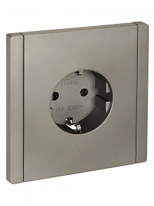 FORTE&PIANO Роз. с з/к без з/ш б/к 16А FP514 ст. IEK, FP-R11-16-1-K46