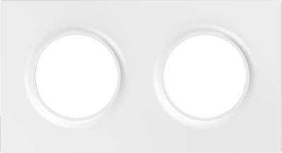 Donel D16 глянцевый белый Рамка 2-я, DO21203