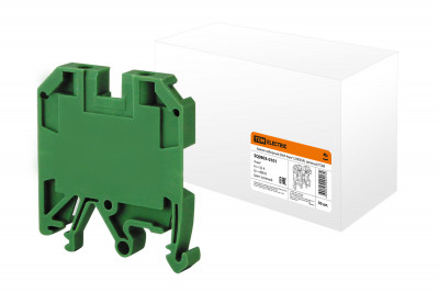 Зажим наборный ЗНИ-4мм2 (JXB35А) зеленый TDM Electric, SQ0803-0101