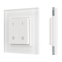 Панель SMART-P47-DIM-G-SUF (3V, 2 зоны, Knob, 2.4G) (Arlight, Пластик), 032984