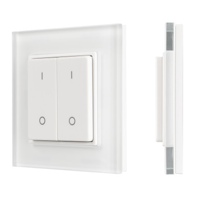 Панель SMART-P47-DIM-G-SUF (3V, 2 зоны, Knob, 2.4G) (Arlight, Пластик), 032984