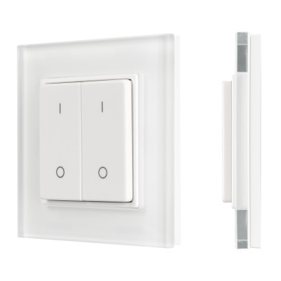 Панель SMART-P47-DIM-G-SUF (3V, 2 зоны, Knob, 2.4G) (Arlight, Пластик), 032984