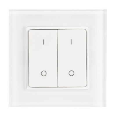 Панель SMART-P47-DIM-G-SUF (3V, 2 зоны, Knob, 2.4G) (Arlight, Пластик), 032984