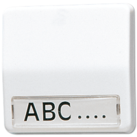 Клавиша с полем для надписи; белая, 60NAWW Клавиша с полем для надписи; белая, 60NAWW