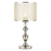 ST LUCE SL1750.104.01 Прикроватная лампа ST-Luce Никель/Золотистый E27 1*60W