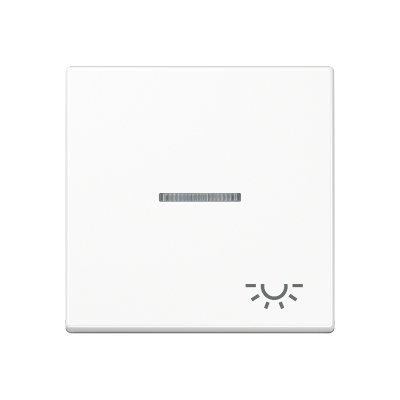 клавиша с символом "свет" с линзой, белый, A590KO5LWW