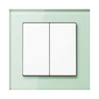 Jung Выключатель 2-клавишный,  серия A Creation