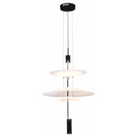 ST LUCE SL6101.413.01 Люстра подвесная ST-Luce Черный/Белый LED 1*15W 3000K