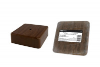 Коробка распаячная КР 50х50х20 ОП бук IP40, инд. штрихкод TDM Electric, SQ1401-0301