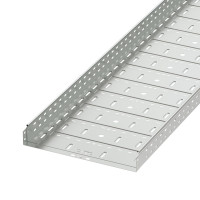 ДКС Лоток перфорированный 500х100 L 3000, цинк-ламельный (упак. 6м), 35346ZL