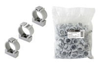 Крепеж-клипса для трубы D25 мм с фиксатором TDM Electric, SQ0405-0103