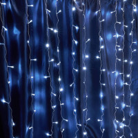 Гирлянда 230V 480 LED 3*3м, 5000K, IP44 , сетевой шнур 3м в комплекте, CL24, Feron 41627