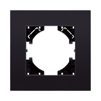 Рамка 1-постовая, стекло черный Kollinger Reflex MG RM1BK Рамка 1-постовая, стекло черный Kollinger Reflex MG RM1BK