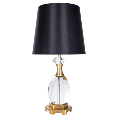 Arte Lamp MUSICA, Светильник настольный интерьерный, цвет арматуры - ПОЛИРОВАННАЯ МЕДЬ, цвет плафона/декора - ЧЕРНЫЙ, 1х40W E14, A4025LT-1PB