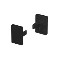 Заглушка SL-MINI-8-H12 BLACK глухая (Arlight, Пластик), 037505