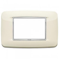 20683.C01 - Vimar Накладка с закруглениями для 3 модулей арктическая белая