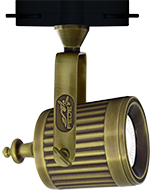 FD1112PPB Fede Светильник для шинопровода VIENNA, Bright Patina