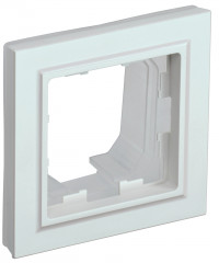 BRITE Рамка 1-мест. IP44 РУ-1-БрЖ-44 жемч. IEK, BR-M12-44-K36