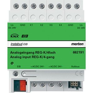 АНАЛОГОВЫЙ ВХОД REG-K/4 ПОРТА