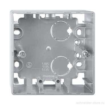 КОРПУС Д/ОТКР. МОНТАЖА 1-МЕСТНЫЙ АЛЮМ