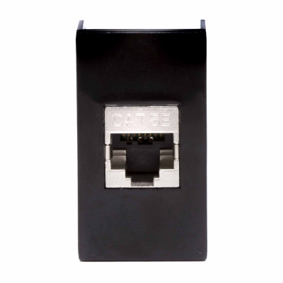 ДКС Розетка RJ-45 кат5E,экр,Viva,1 мод.,черн, 45248