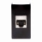 ДКС Розетка RJ-45 кат5E,экр,Viva,1 мод.,черн, 45248