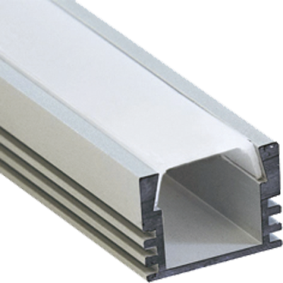 Профиль  PAL 1612 накладной (2м) анодированный, 1009647