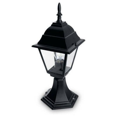 Светильник садово-парковый, 60W 230V E27 черный, 4104/PL4104 (на постамент), Feron 11020