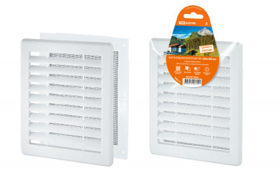 Решетка разъемная с москитной сеткой, 300х200 TDM Electric, SQ1807-0026