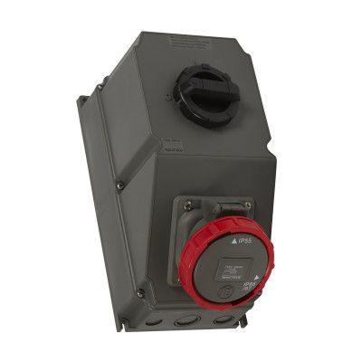 Legrand Комбинированный щиток с переключателем Hypra - IP 66/67-55 - 3К+Н+З - 63 А - пластик, 059267