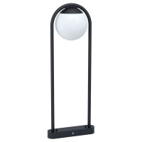 98733 Уличный фонарь PRATA VECCHIA, 1х28W(E27), L320, B200, H850, основа 220х40, оцинк. сталь, черн