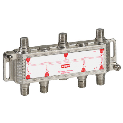 Legrand Делитель - 6 выходов - затухание 11 дБ, 073983