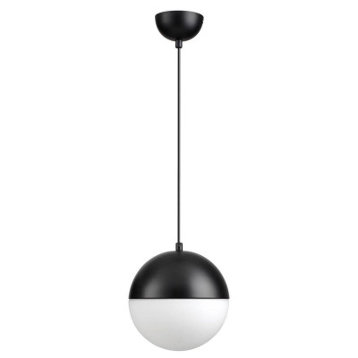 4958/1A PENDANT ODL22 307 черный/металл/белый/стекло Подвес E27 1*40W PINGA