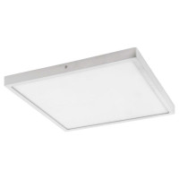 97264 Светодиод. накладной светильник FUEVA 1, 25W(LED), 2500lm, 400х400, H30, алюминий, белый//пласт