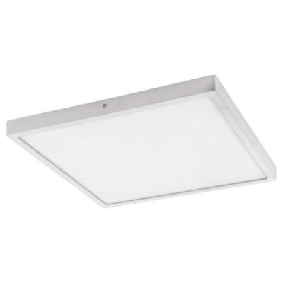 97264 Светодиод. накладной светильник FUEVA 1, 25W(LED), 2500lm, 400х400, H30, алюминий, белый//пласт